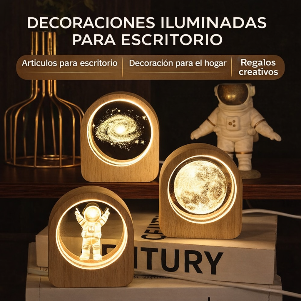 Bola de cristal - Lampara del universo